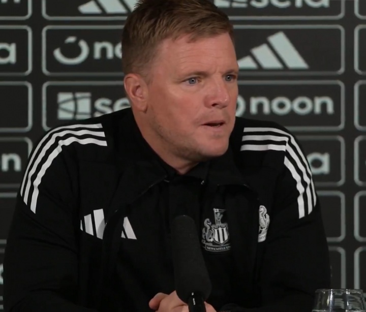 缺战利物浦！埃迪-豪：伊萨克不会进名单，百分百希望他回归纽卡