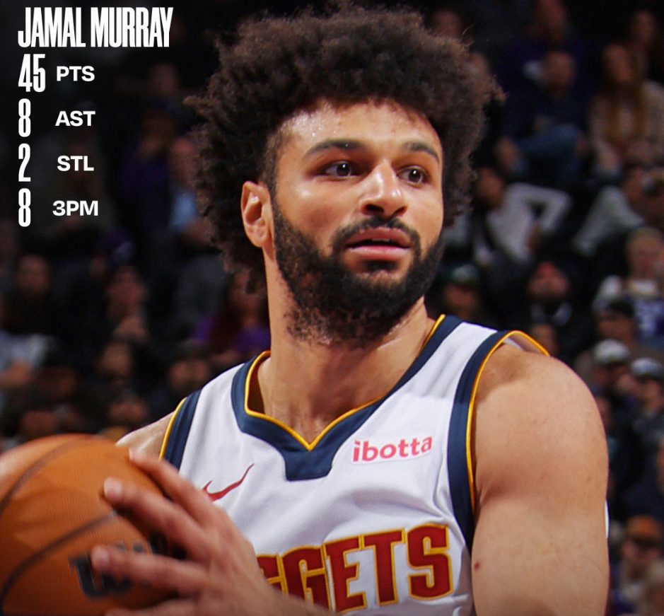 世俱杯-穆雷狂轰45分连刷四纪录！近三战109分势头猛烈 阿帅：他扛起球队