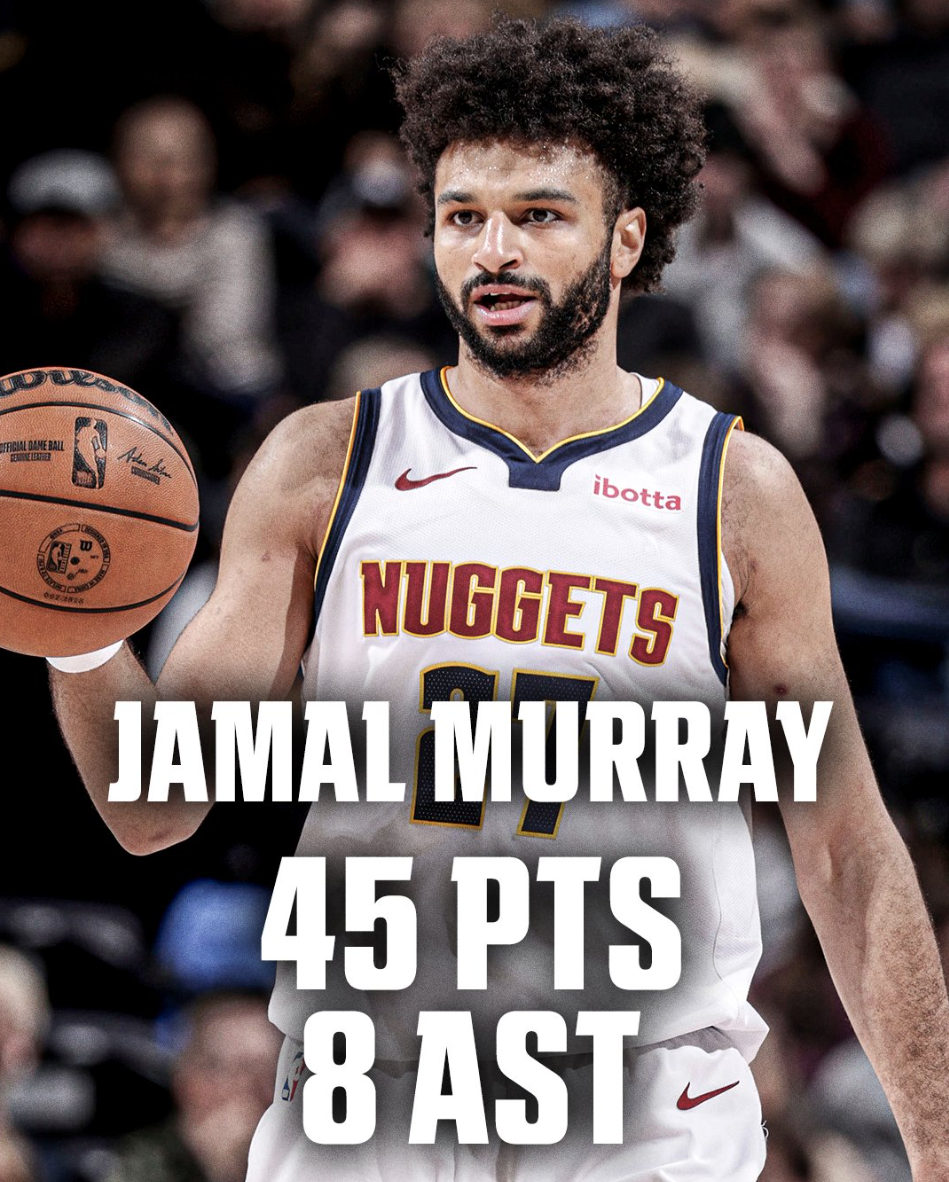 世俱杯-穆雷狂轰45分连刷四纪录！近三战109分势头猛烈 阿帅：他扛起球队