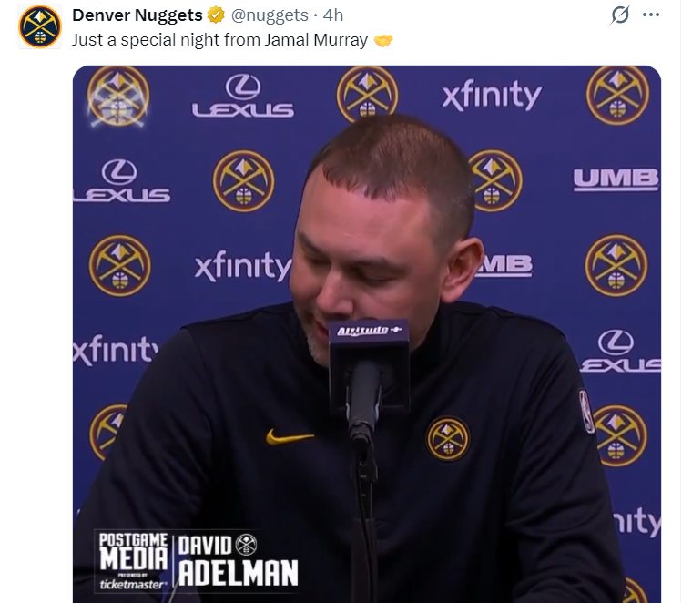 世俱杯-穆雷狂轰45分连刷四纪录！近三战109分势头猛烈 阿帅：他扛起球队